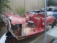 Partial 1961 Corvette Body Tub